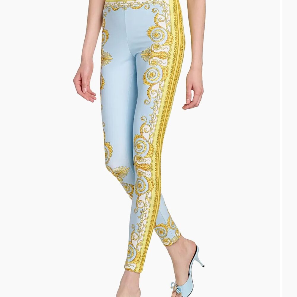 Versace Women's Spring Barocco Leggings- SZ 36- AUTHENTIC- *BNWT*